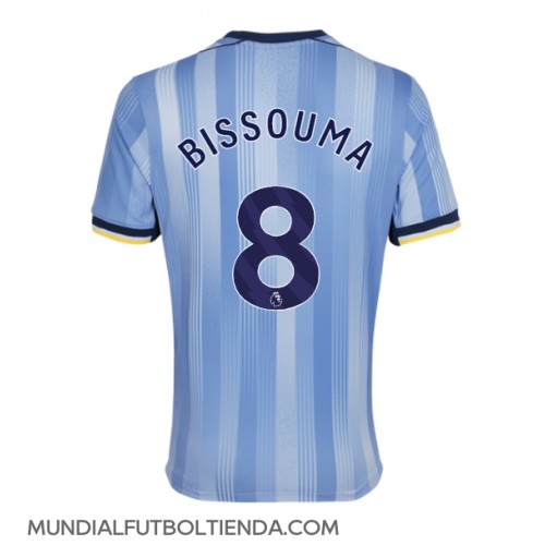 Camiseta Tottenham Hotspur Yves Bissouma #8 Segunda Equipación Replica 2024-25 mangas cortas